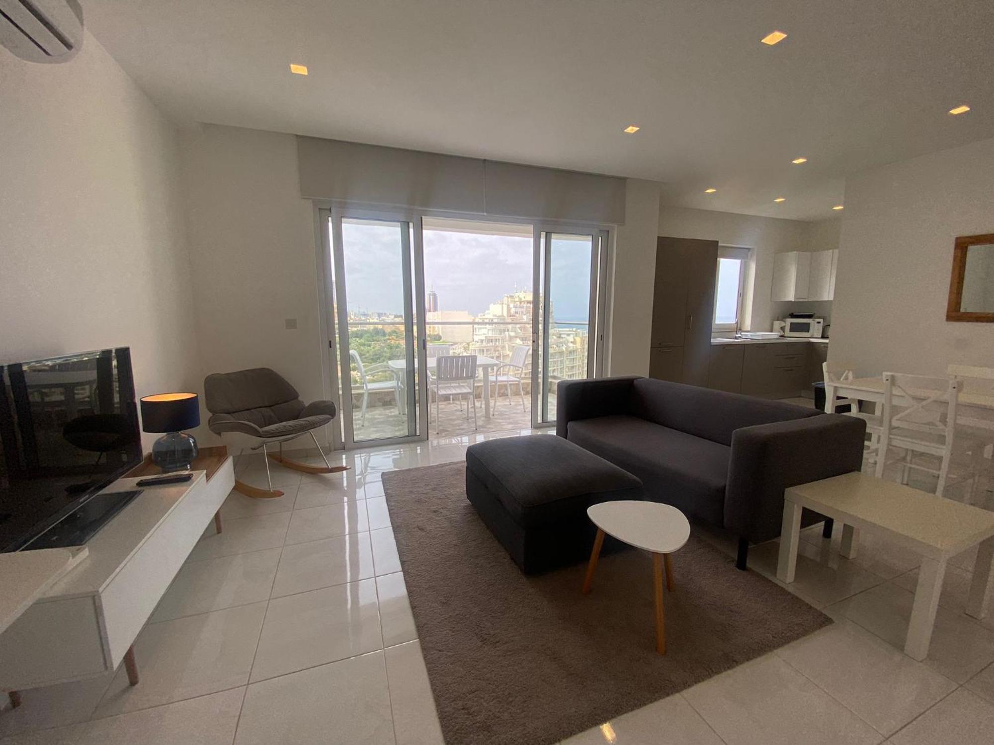 Spectacular Distant Seaview Apt Sliema Zewnętrze zdjęcie